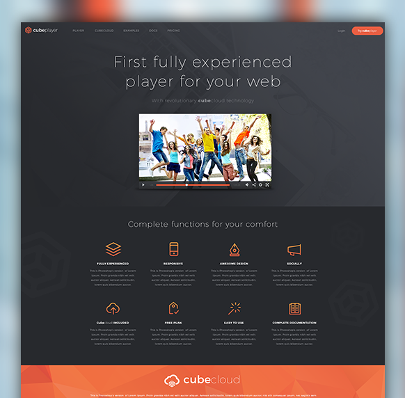 Cubeplayer web